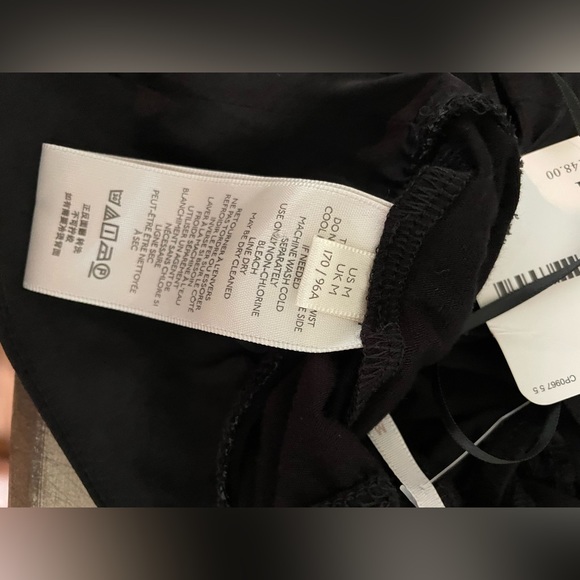 🌼🏷️ NWT Free People Black Body suit. Size medium. - Picture 5 of 9